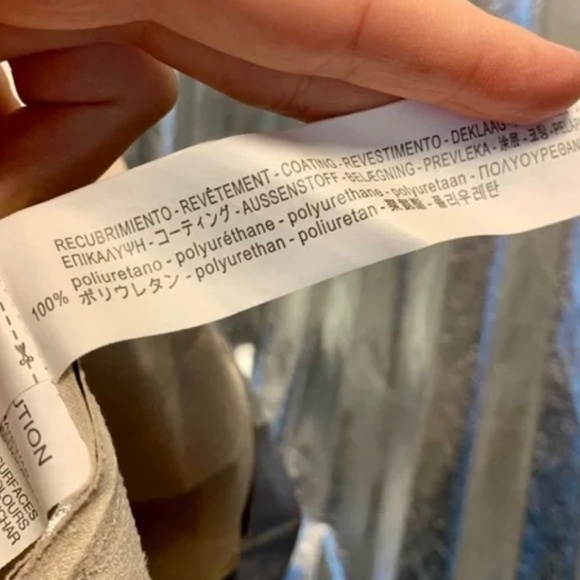 Metallic Silver Pleated Midi Skirt - Picture 6 of 9